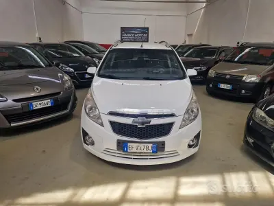 Usata Chevrolet Spark LS 68 CV (50 kW) 2010 Bianco Utilitaria