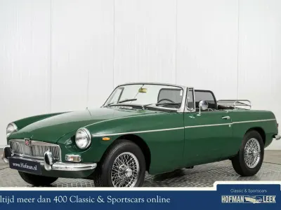 Usata MG B 90 CV (66 kW) 1964 Verde Cabrio