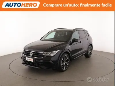 Usata VW Tiguan R-line 190 CV (139 kW) 2021 Nero SUV