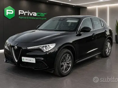 Usata Alfa Romeo Stelvio Super 190 CV (139 kW) 2019 Nero SUV
