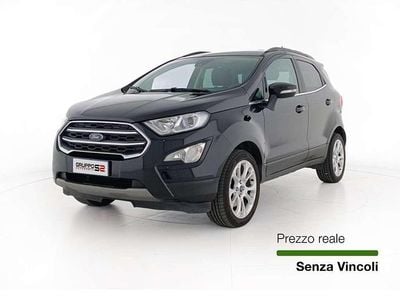 Usata Ford Ecosport Titanium 125 CV (91 kW) 2021 Nero SUV