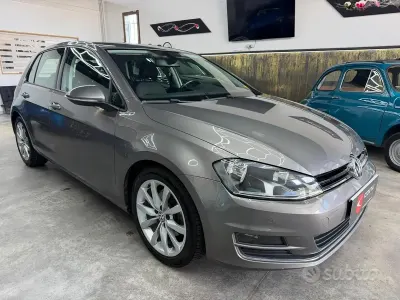 Usata VW Golf VII Highline 110 CV (80 kW) 2015 Grigio Berlina