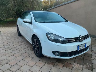 Usata VW Golf Cabriolet 2014 Bianco Cabrio