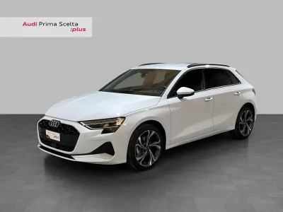 Usata Audi A3 Advanced Plus 116 CV (85 kW) 2025 Bianco ghiacciaio metallizzato Berlina