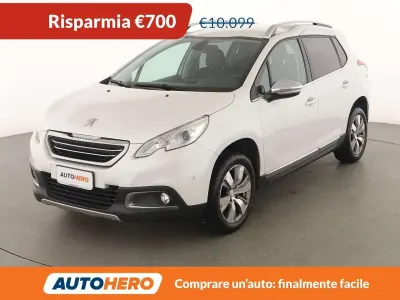 Usata Peugeot 2008 Allure 92 CV (67 kW) 2015 Bianco SUV