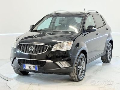 Usata Ssangyong (KGM) Korando 175 CV (128 kW) 2012 Nero SUV
