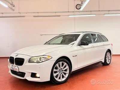 Usata BMW 525 M Sport 218 CV (160 kW) 2014 Bianco Station wagon
