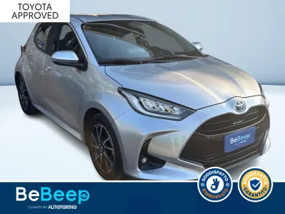 Usata Toyota Yaris Trend 92 CV (67 kW) 2023 Argento metallizzato Utilitaria