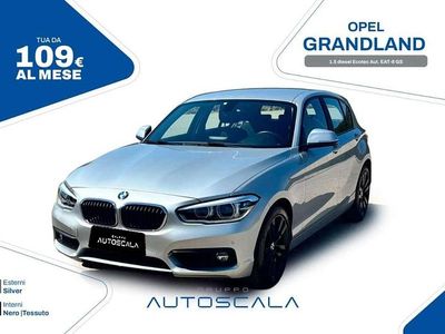 Usata BMW 116 Efficient Dynamics 116 CV (85 kW) 2016 Argento Utilitaria