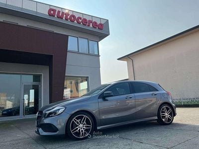 Usata Mercedes A180 Premium 109 CV (80 kW) 2016 Grigio antracite met. Berlina
