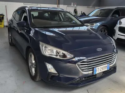 Usata Ford Focus Business Edition 120 CV (88 kW) 2018 Blu/azzurro Station wagon