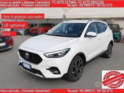 Usata MG ZS Luxury 106 CV (77 kW) 2023 Bianco SUV