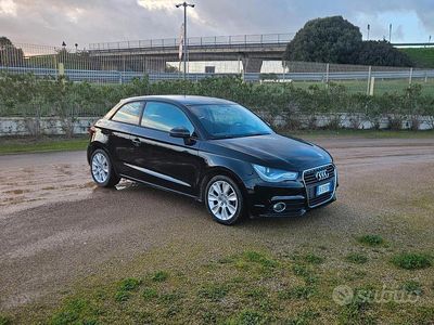 Usata Audi A1 Ambition 89 CV (65 kW) 2012 Nero Berlina