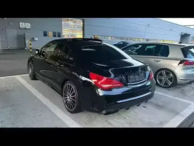 Usata Mercedes CLA250 211 CV (155 kW) 2016 Nero Coupé