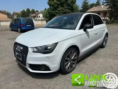 Usata Audi A1 Sportback Design 86 CV (63 kW) 2014 Bianco Utilitaria