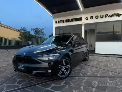 Usata BMW 116 Sport Line 136 CV (100 kW) 2011 Nero Utilitaria