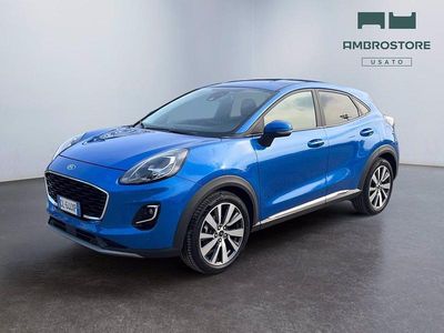 Usata Ford Puma Titanium X 125 CV (91 kW) 2023 Desert island blue SUV