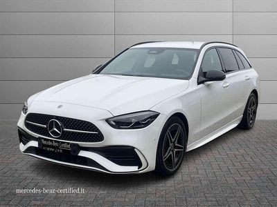 Gebraucht Mercedes C220 AMG Line Premium 197 PS (144 kW) 2023 Weiß Kombi