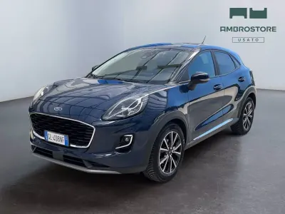 Usata Ford Puma Titanium S 125 CV (91 kW) 2022 Blue blazer SUV