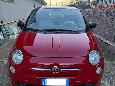 Usata Fiat 500 75 CV (55 kW) 2009 Rosso Cabrio