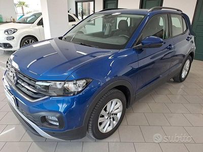 Usata VW T-Cross Style 95 CV (69 kW) 2022 Blu SUV