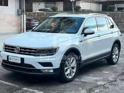 Usata VW Tiguan Executive 150 CV (110 kW) 2017 Bianco SUV