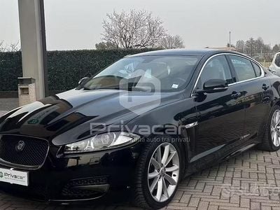 Usata Jaguar XF 190 CV (139 kW) 2012 Nero Berlina