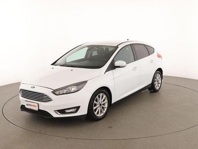 Usata Ford Focus Titanium 120 CV (88 kW) 2015 Bianco