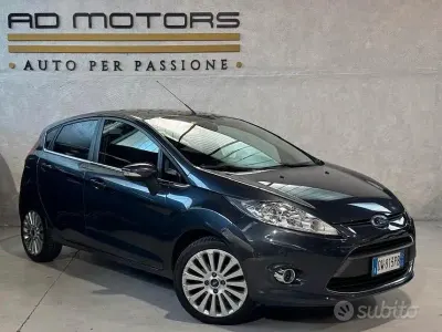 Usata Ford Fiesta Titanium 82 CV (60 kW) 2009 Nero Berlina