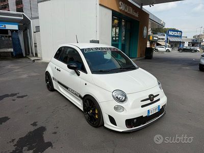 Usata Fiat 500 Abarth 190 CV (139 kW) 2015 Bianco Berlina
