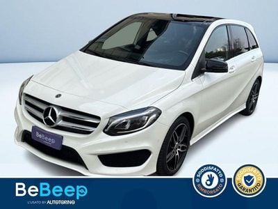 Usata Mercedes B200 136 CV (100 kW) 2017 Bianco pastello Monovolume