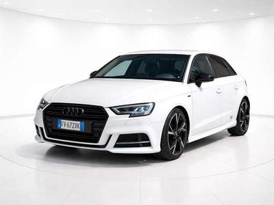 Usata Audi A3 S-Line 150 CV (110 kW) 2019 Bianco Berlina