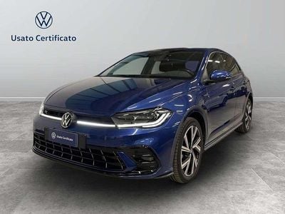 Usata VW Polo R-line 110 CV (80 kW) 2022 Bleu Berlina