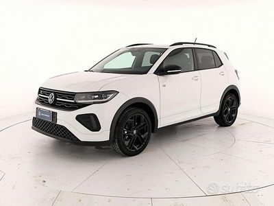Pure white Usata 2025 VW T-Cross R-line Plus SUV | 25.500 € (Buon prezzo)
