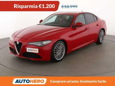 Usata Alfa Romeo Giulia Super 179 CV (131 kW) 2017 Rosso Berlina