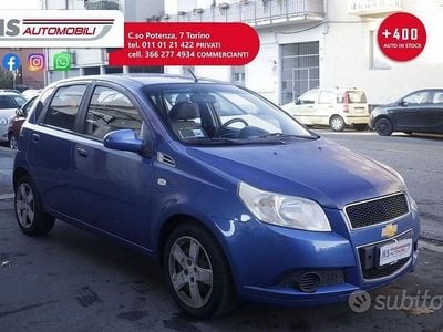 Usata Chevrolet Aveo LT 84 CV (61 kW) 2008 Blu/azzurro Berlina