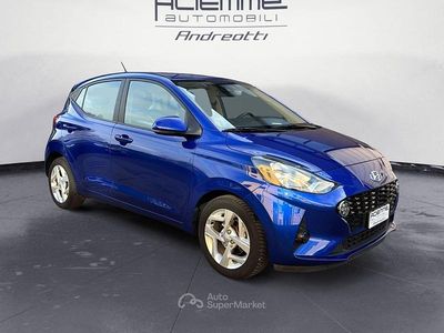 Usata Hyundai i10 67 CV (49 kW) 2023 Blu Utilitaria