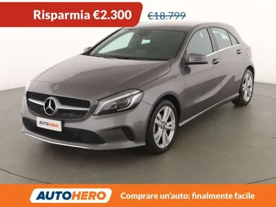 Usata Mercedes A160 Urban 90 CV (66 kW) 2017 Grigio Berlina