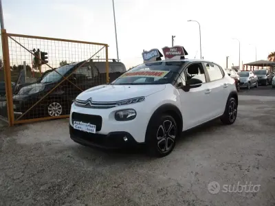 Usata Citroën C3 PureTech 83 CV (61 kW) 2019 Bianco Utilitaria