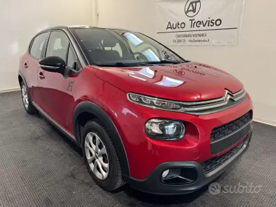 Usata Citroën C3 PureTech 82 CV (60 kW) 2018 Rosso Utilitaria