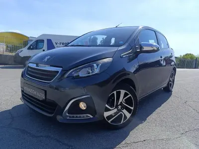 Usata Peugeot 108 Active 69 CV (50 kW) 2018 Grigio scuro Utilitaria