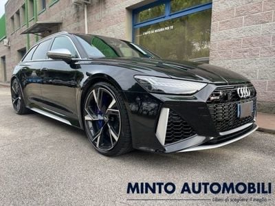 Usata Audi RS6 Ambiente 600 CV (441 kW) 2020 Nero Station wagon