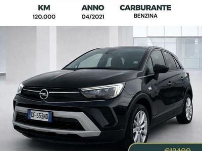 Usata Opel Crossland X Elegance 110 CV (80 kW) 2021 Nero SUV