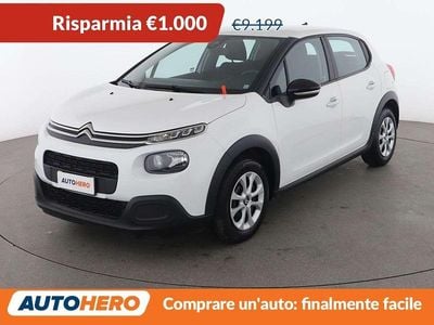 Usata Citroën C3 Feel 68 CV (50 kW) 2018 Bianco Berlina