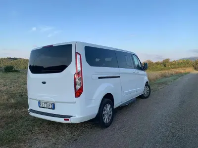 Usata Ford Tourneo Custom Titanium 131 CV (96 kW) 2018 Bianco Furgone