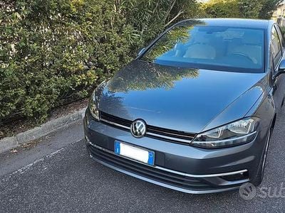 Usata VW Golf VII Highline 125 CV (91 kW) 2018 Grigio Berlina