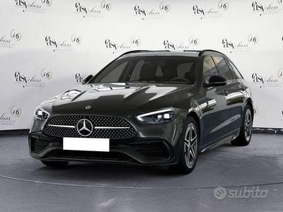 Usata Mercedes C200 AMG line 204 CV (150 kW) 2025 Grigio Station wagon