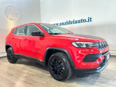 Usata Jeep Compass Longitude 131 CV (96 kW) 2022 Rosso pastello SUV
