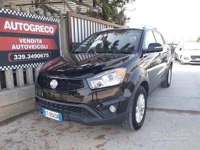 Usata Ssangyong (KGM) Korando 150 CV (110 kW) 2014 Nero SUV