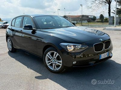 Usata BMW 118 Efficient Dynamics 143 CV (105 kW) 2012 Nero Utilitaria